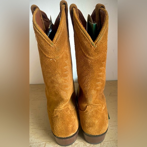 TECOVAS Brand The Josie Sienna Suede Cowboy Boot - Picture 4 of 13